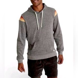 NWT Marine Layer Banks Pullover Hoodie Heather Grey Men's Multiple Sizes $108